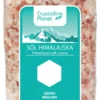 Sól Himalajska Różowa Grubo Mielona 600g Crystalline Planet