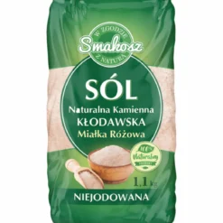 Sól kamienna Kłodawska niejodowana miałka 1,1 kg Smakosz