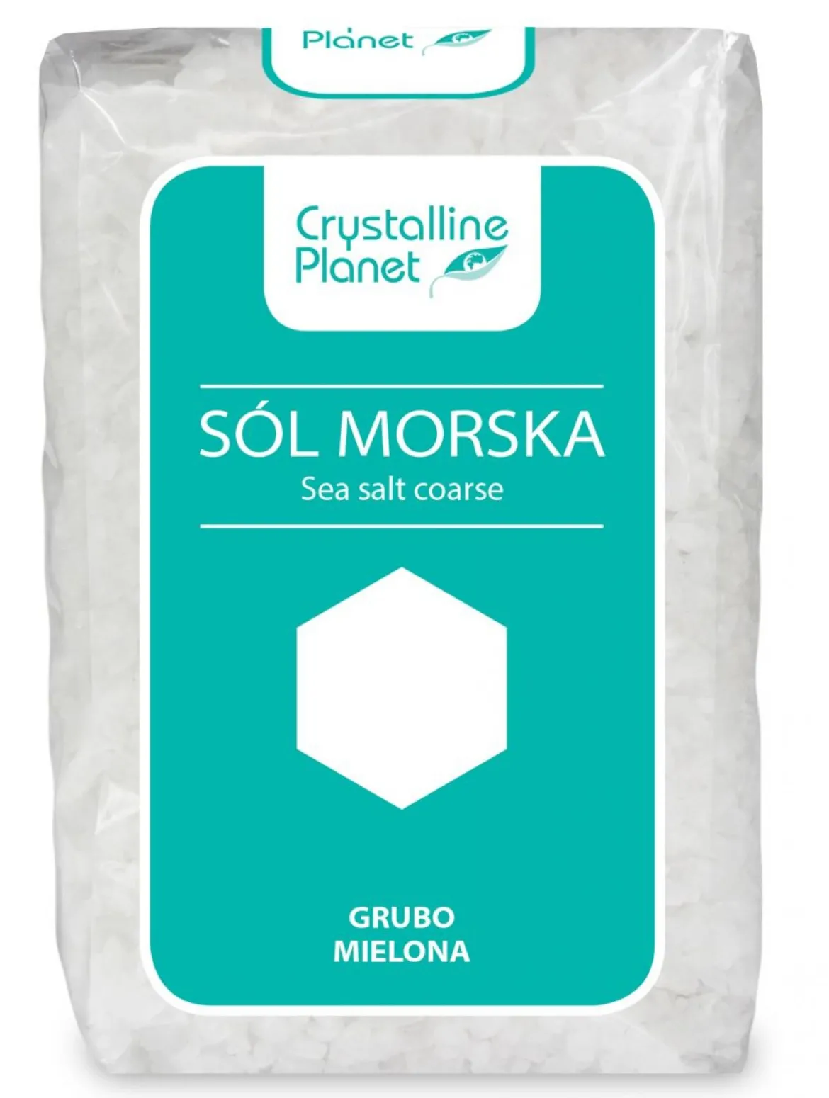 Sól Morska Grubo Mielona 600g Crystalline Planet