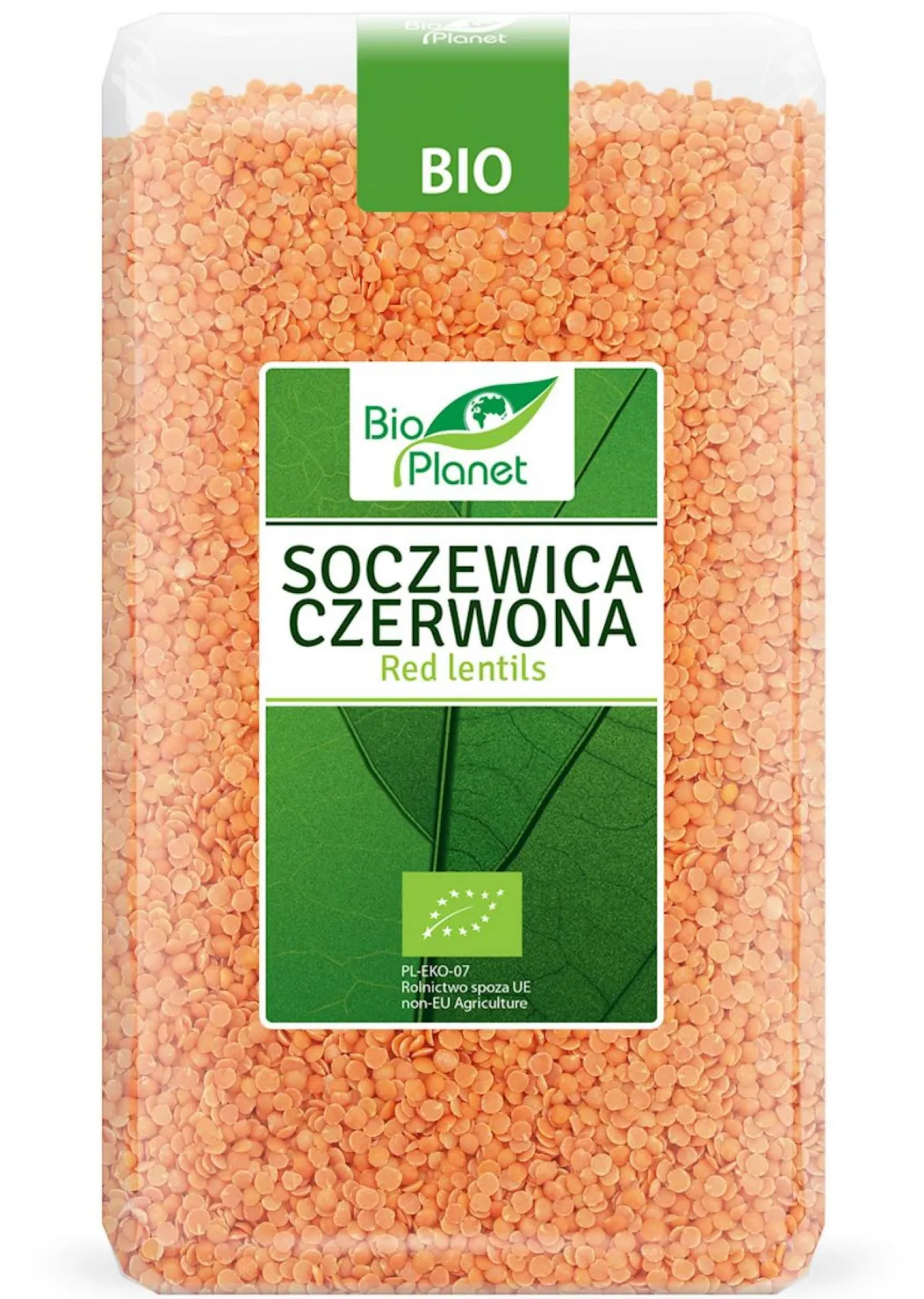 Soczewica Czerwona BIO 1kg Bio Planet