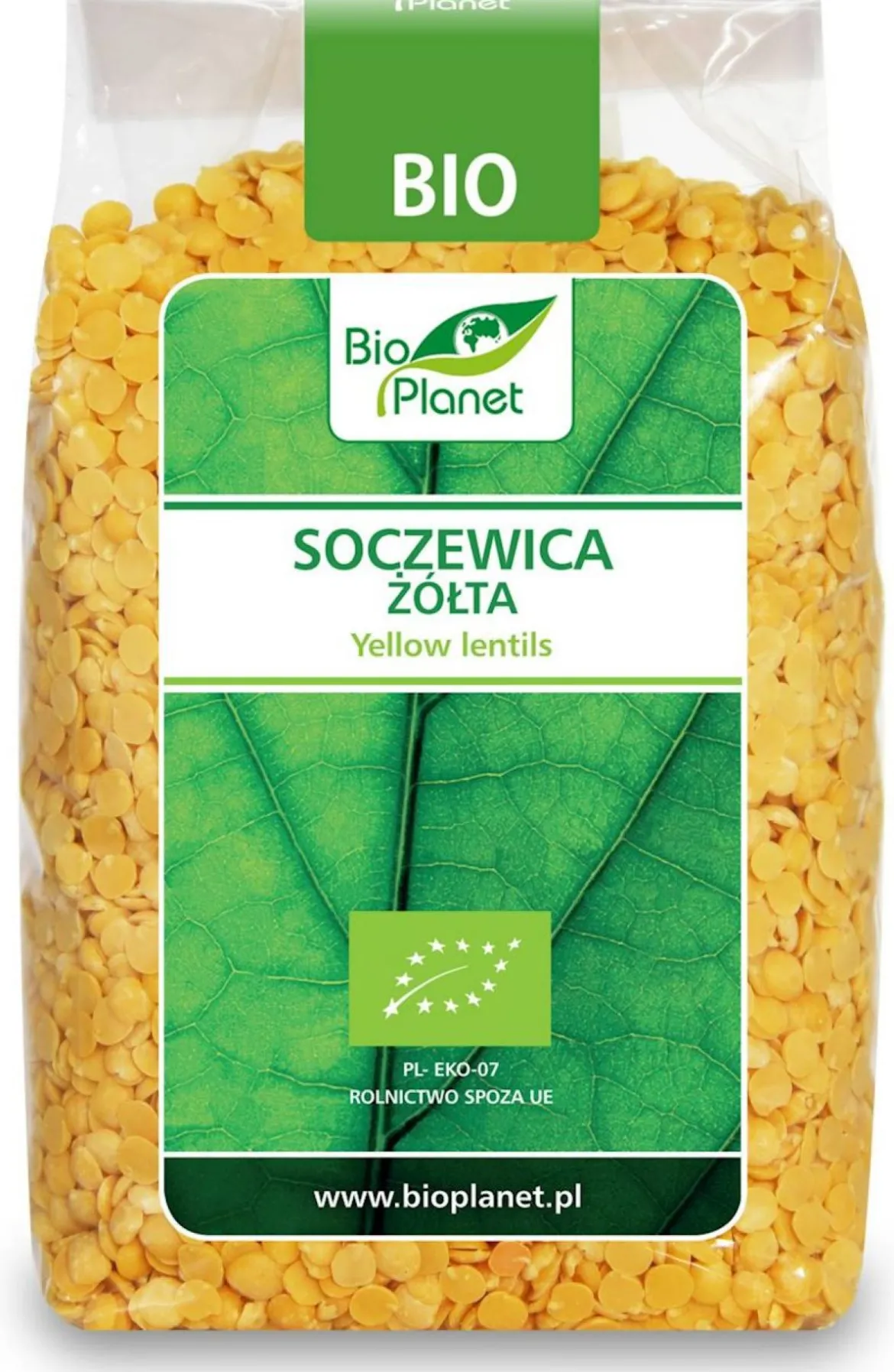 Soczewica Żółta BIO 400g Bio Planet