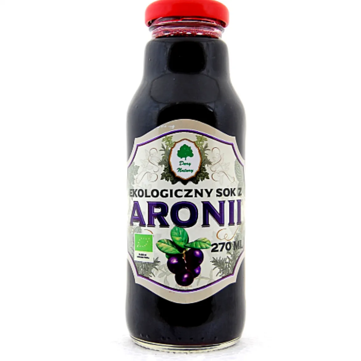 Sok z aronii EKO 100% 270ml Dary Natury