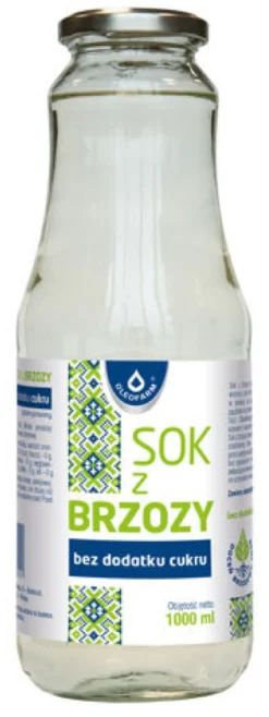 Sok z brzozy bez cukru 990ml Oleofarm
