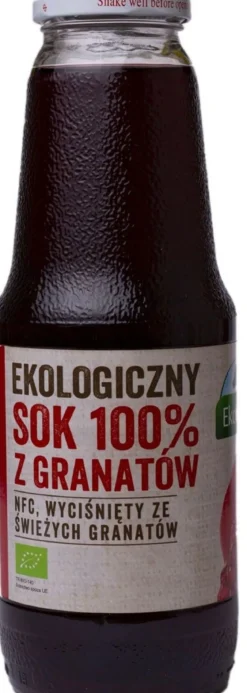 Sok z granatu 100% BIO 1000ml EkoWital