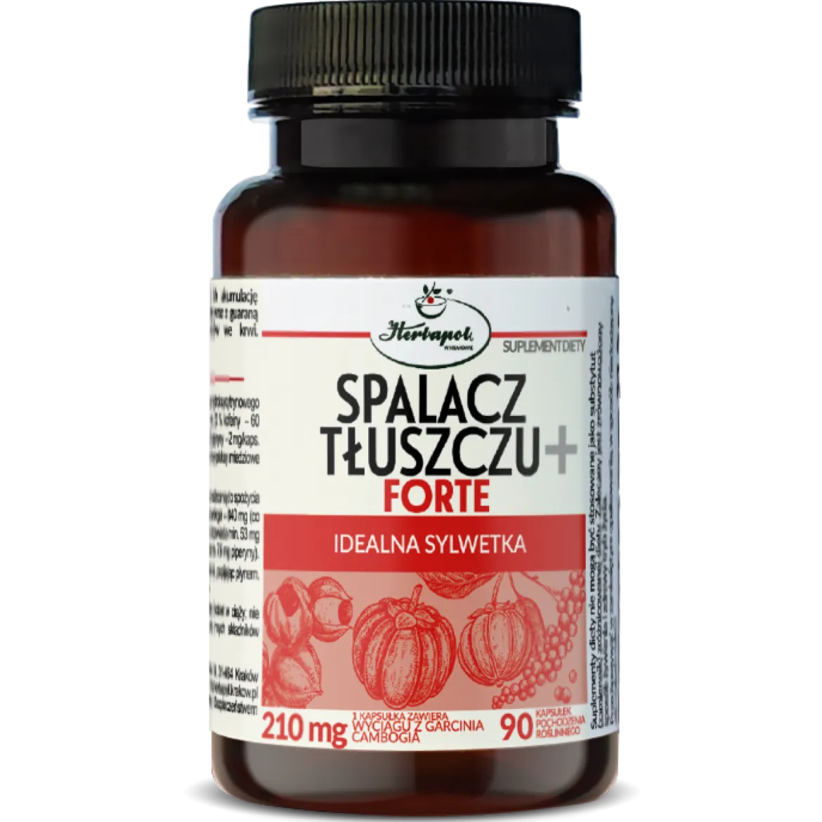 Spalacz tłuszczu Forte 90 kaps. Herbapol
