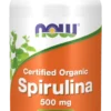 Spirulina 500mg 100 tabletek Now Foods