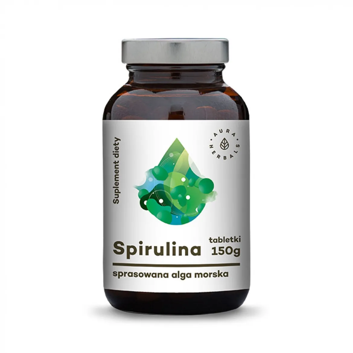 Spirulina 600 tabletek Aura Herbals