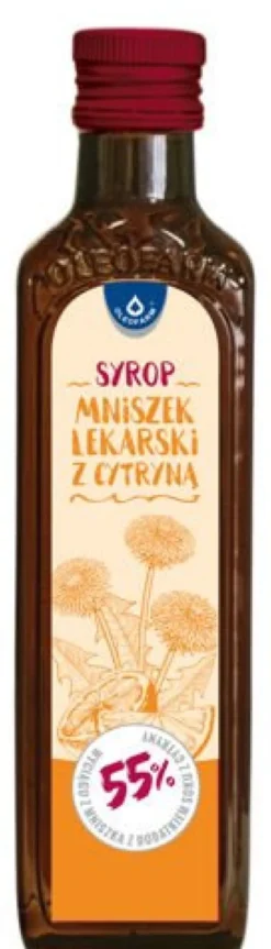 Syrop Mniszek lekarski z cytryną 250ml Oleofarm
