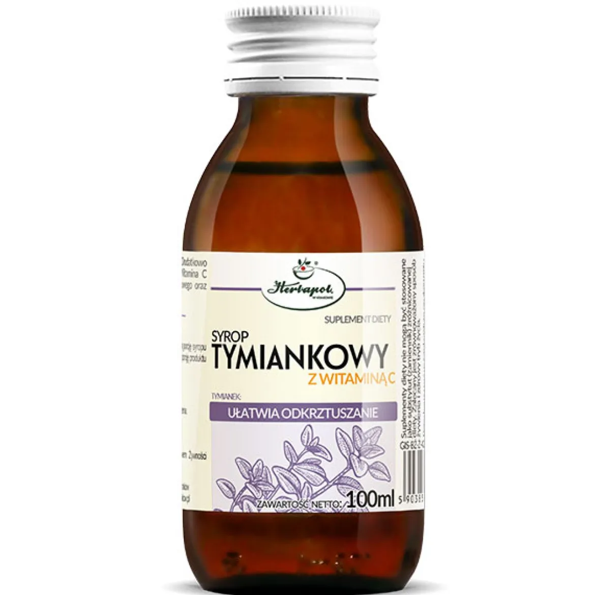 Syrop tymiankowy 100ml Herbapol