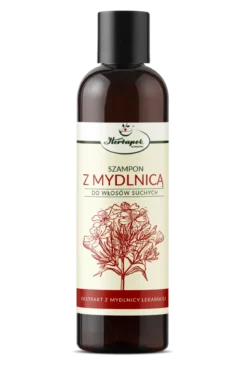 Szampon do włosów suchych z mydlnicą lekarską 250ml Herbapol