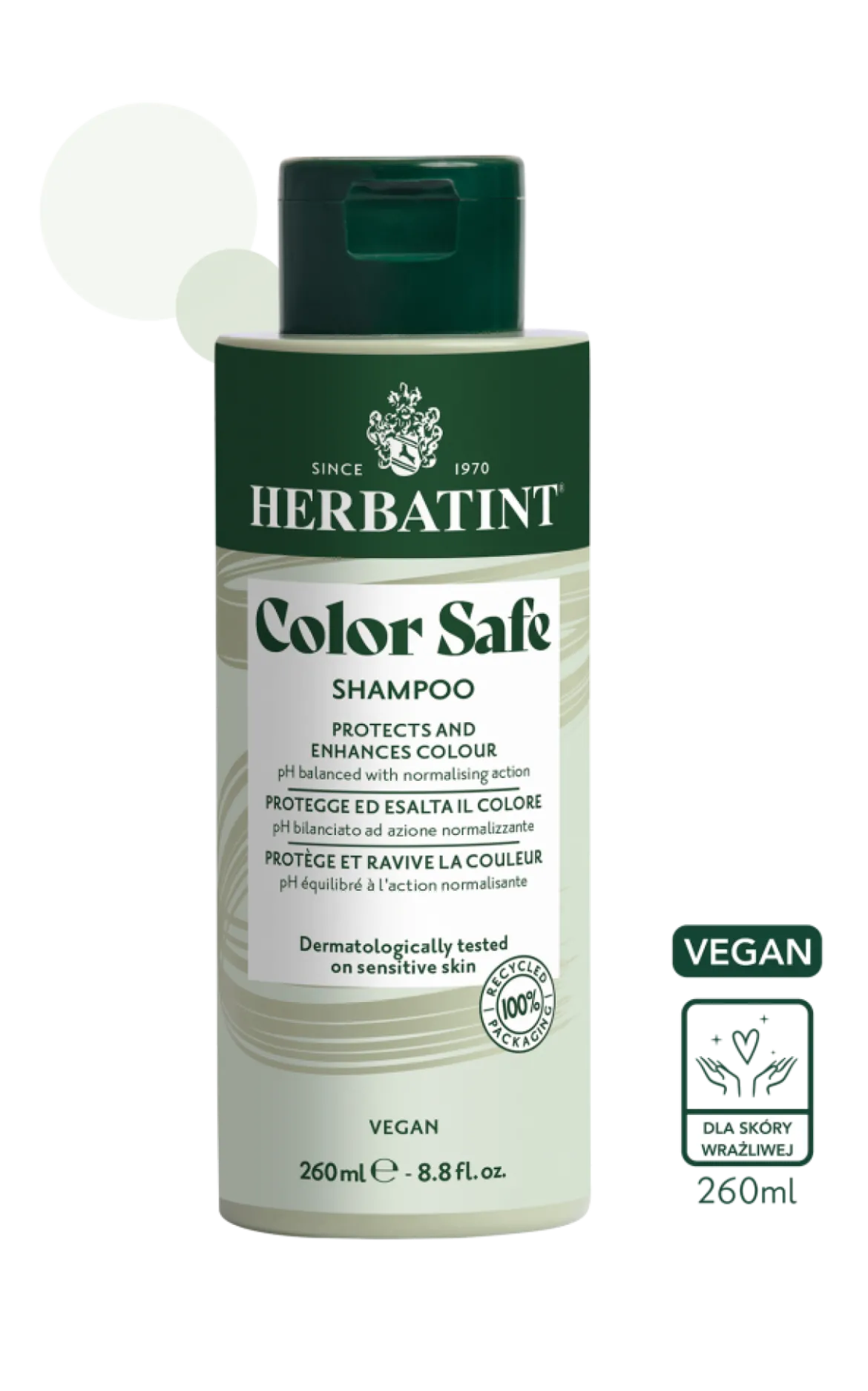 Szampon Ochrona Koloru Color Safe 260ml Herbatint