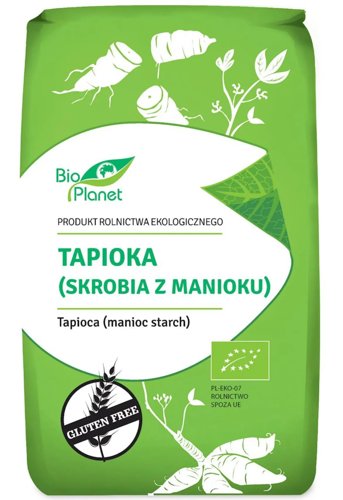 Tapioka (Skrobia z manioku) BIO 400g Bio Planet