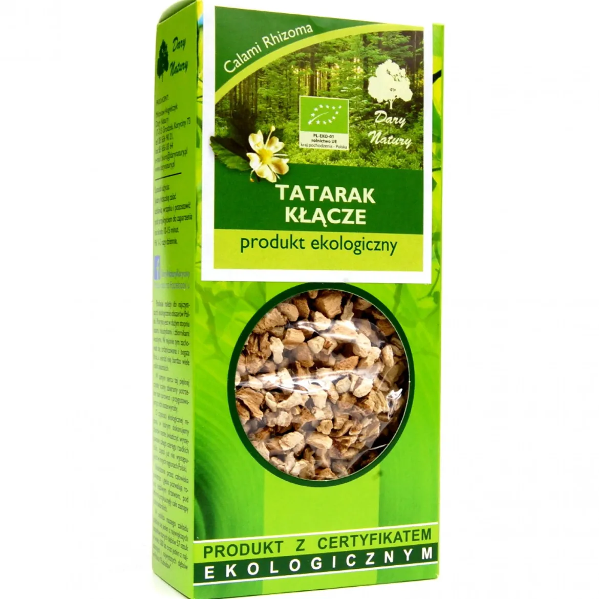 Tatarak kłącze EKO 50g Dary Natury
