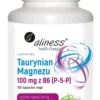 Taurynian Magnezu 100mg z B6 (P-5-P x100vege caps. Aliness