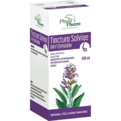 Tinctura Salviae - Nalewka z szałwi lekarskiej 100g PhytoPharm