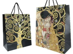 Torebka prezentowa - pocałunek Klimta