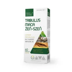 Tribulus, Maca, Żeń-Szeń 60 kapsułek Medica Herbs