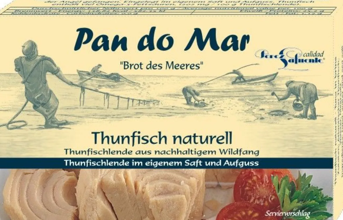 Tuńczyk w sosie własnym 120g Pan do Mar