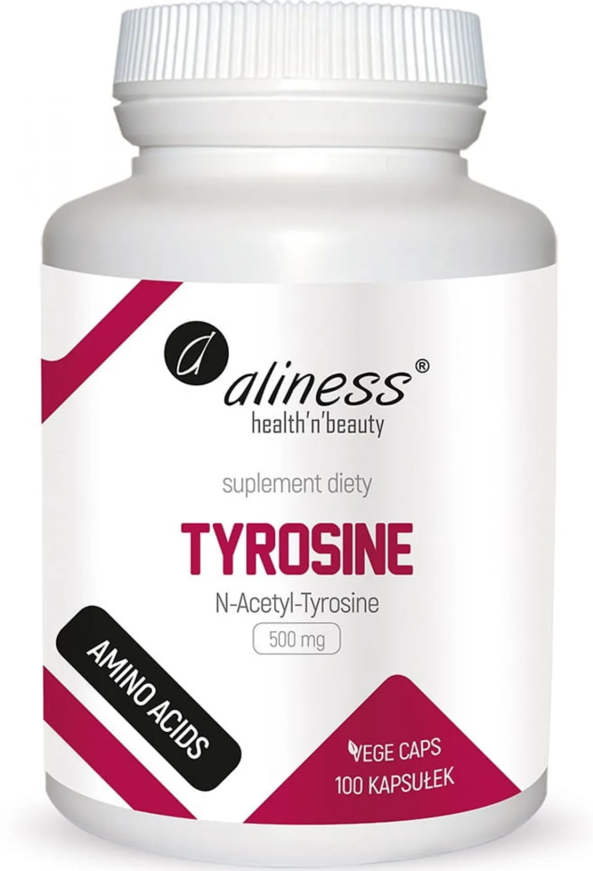Tyrosine N-Acetyl-Tyrosine 500mg 100kaps Aliness