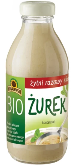 Żurek Żytni Razowy Koncentrat BIO 320ml Kowalewski