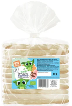 Wafle gryczane niesolone BIO 60g Biominki