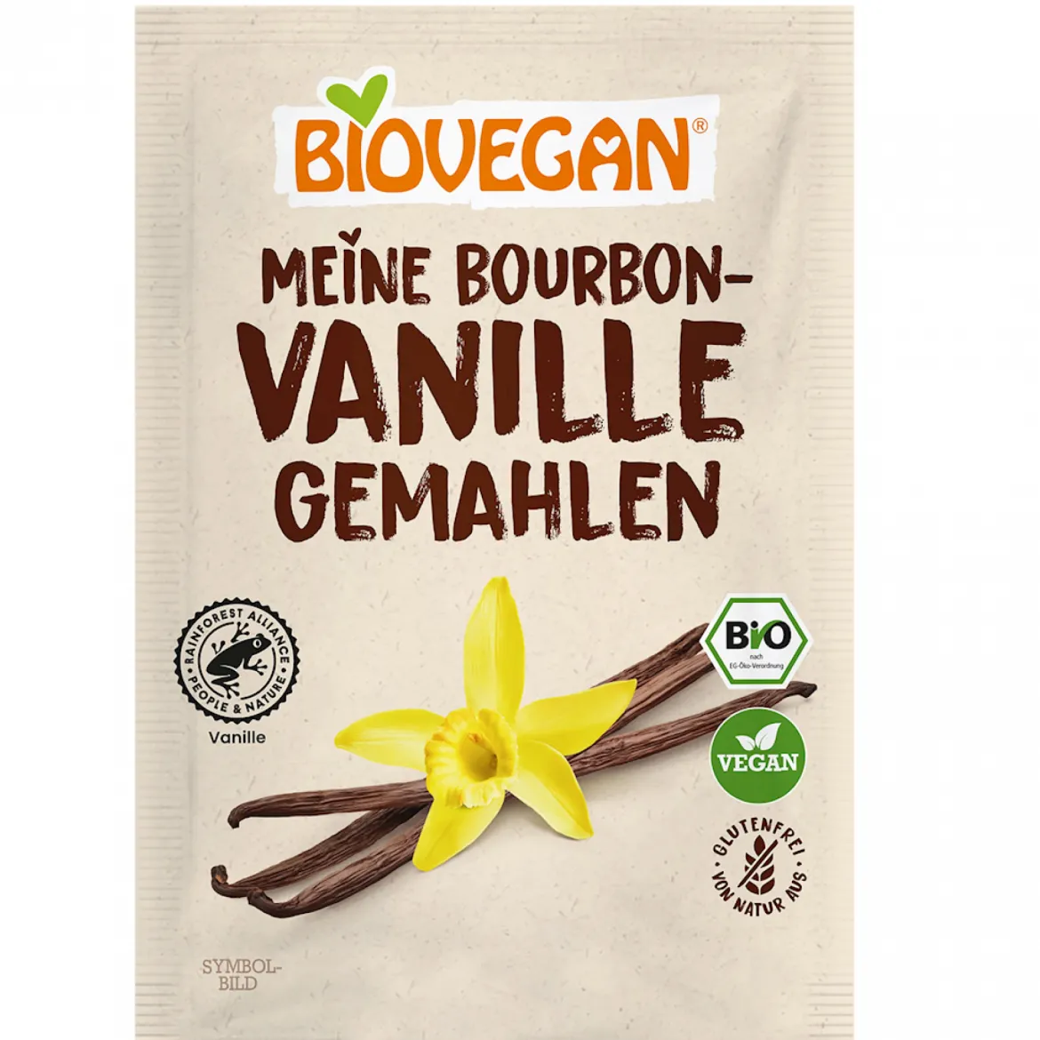 Wanilia Burbon mielona bezglutenowa BIO 5g Biovegan