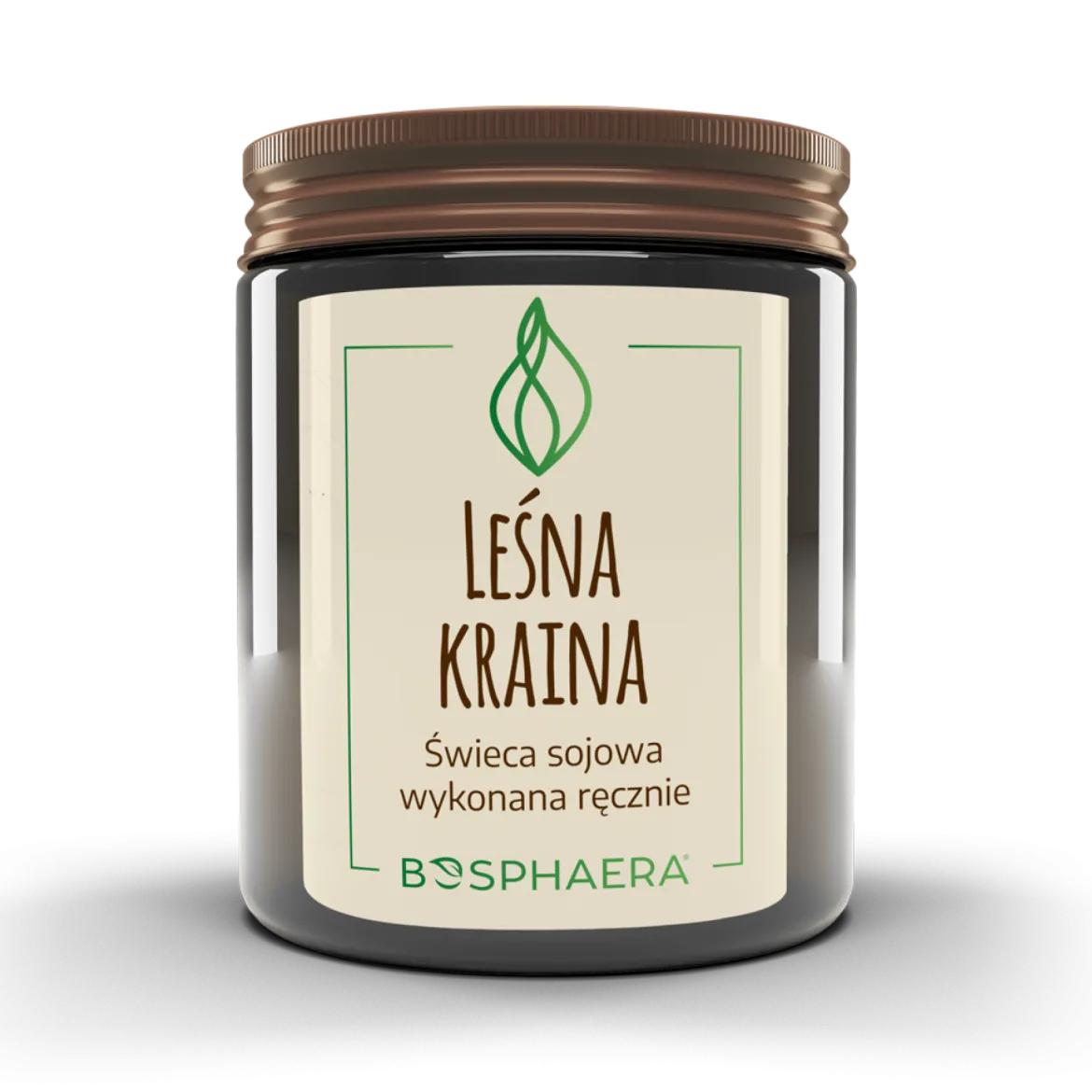 Świeca sojowa Leśna Kraina 190g Bosphaera