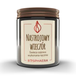 Świeca sojowa Nastrojowy Wieczór 190g Bosphaera