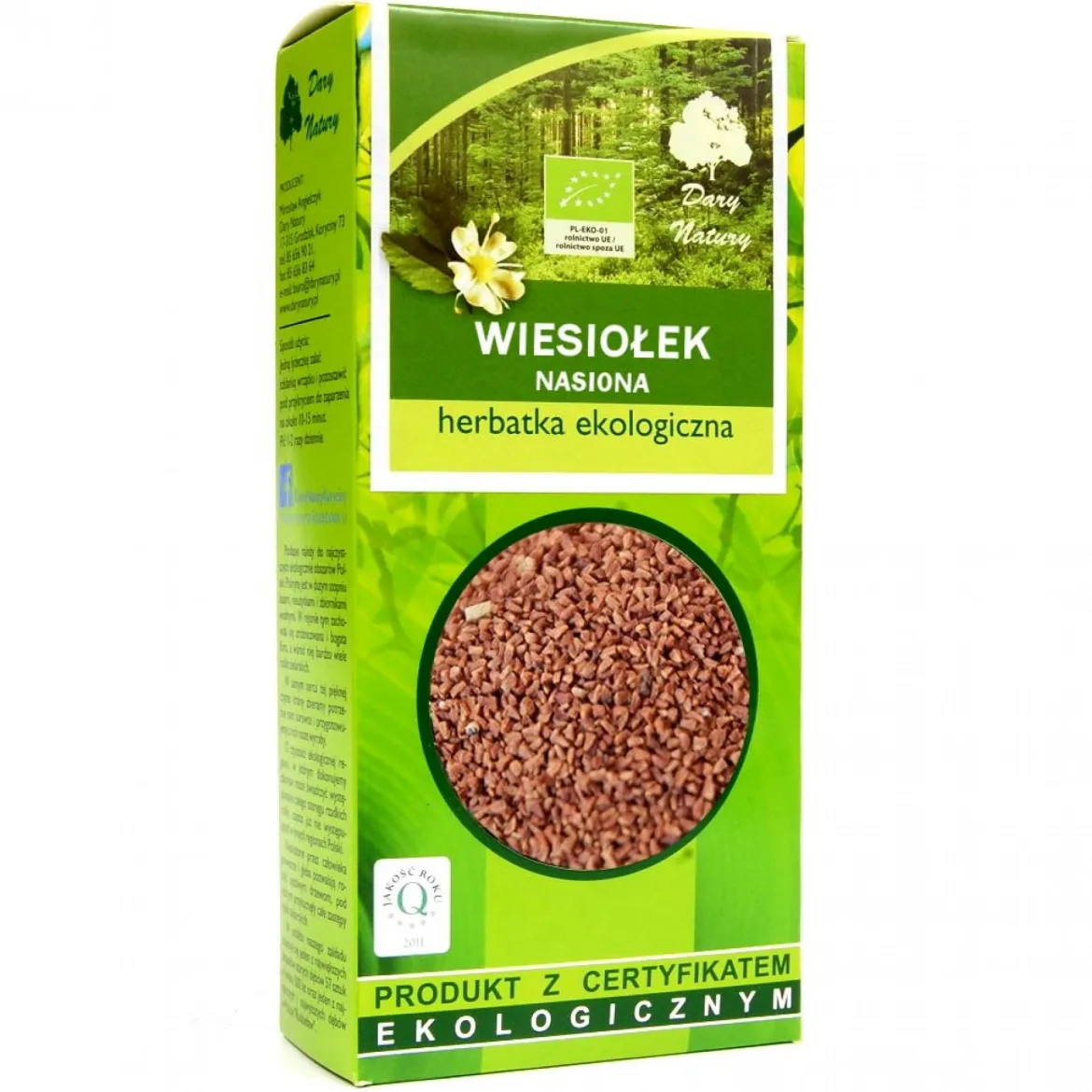 Wiesiołek nasiona EKO 100g Dary Natury