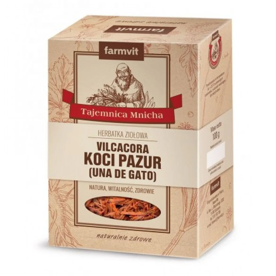 Wilkakora ziele/ koci pazur 100g Farmvit