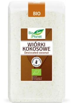 Wiórki kokosowe bezglutenowe BIO 500g Bio Planet