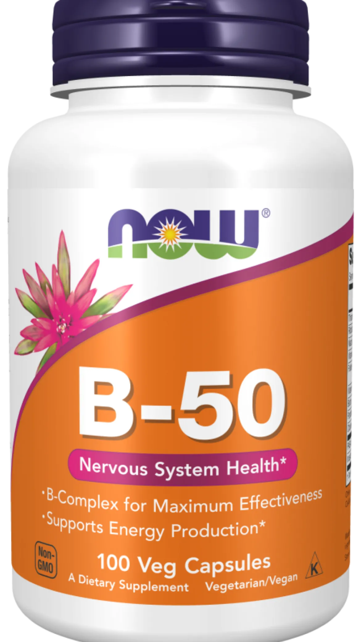 Witamina B-50 100 kapsułek Now Foods