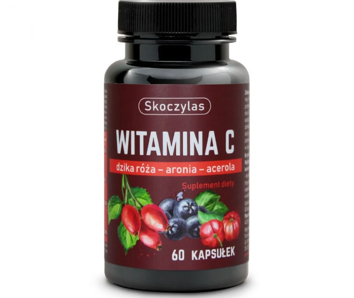 Witamina C TRIO 60 kapsułek Skoczylas