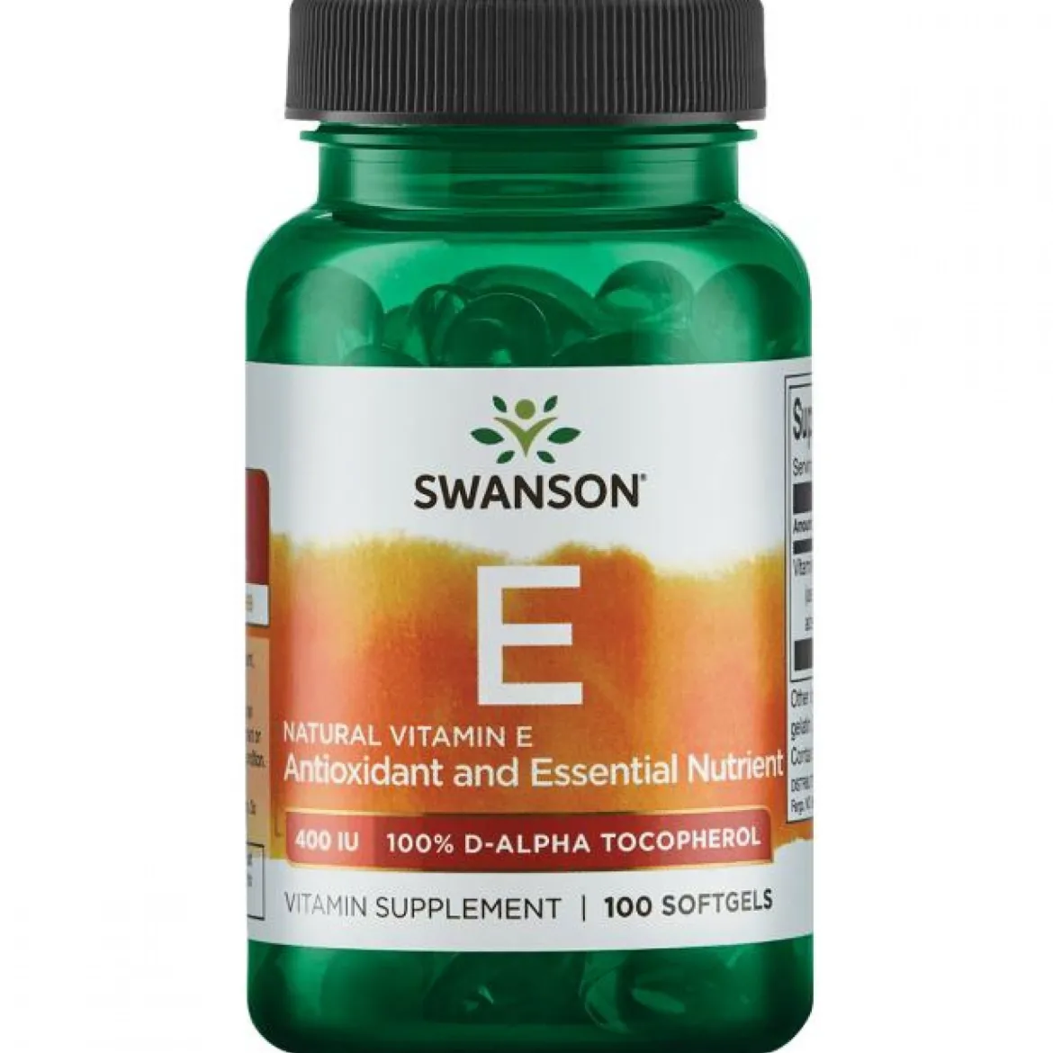 Witamina E Naturalna 400IU 100kaps Swanson