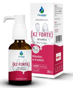Witamina K2 FORTE 50 µg x 30 ml Avitale