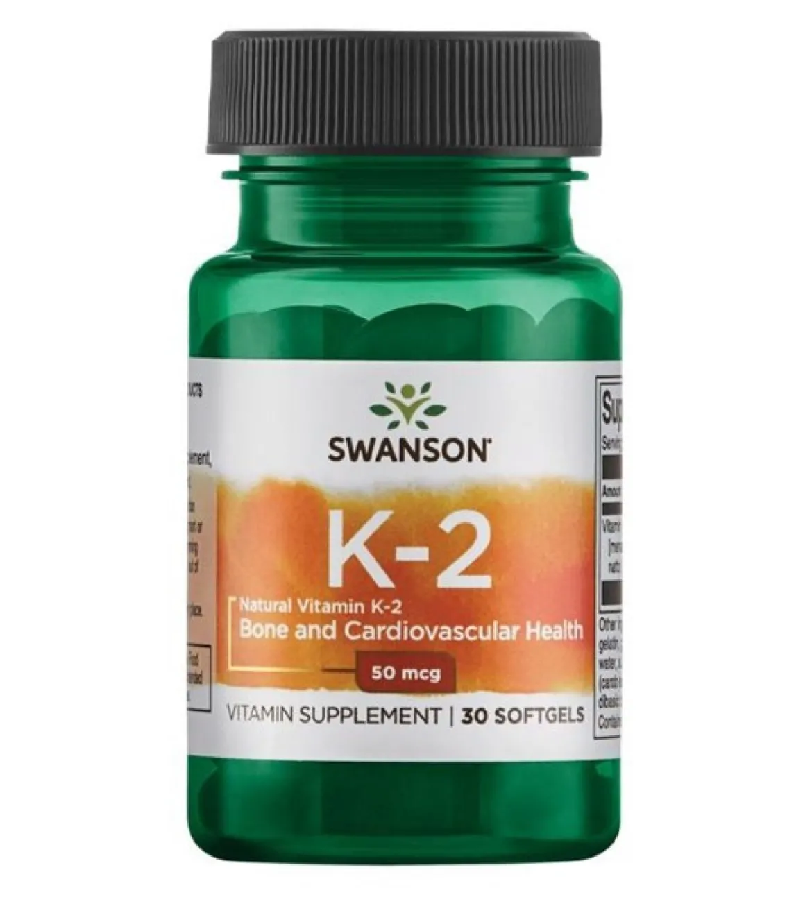 Witamina K2 MK7 naturalna 50mcg 30kaps Swanson