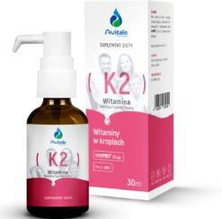 Witamina K2 w kroplach 30ml Avitale
