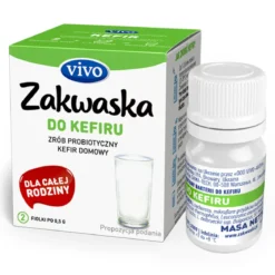 Żywe Kultury Bakterii do Kefiru 1g (2 fiolki) Vivio