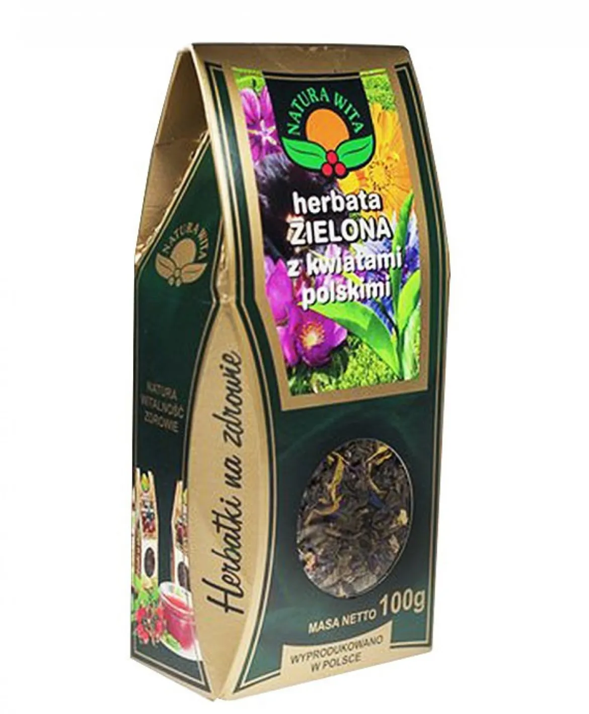 Zielona Kwiaty Polskie 100g Natura Wita