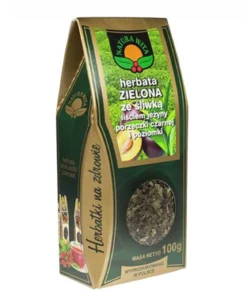 Zielona ze śliwką 100g Natura Wita