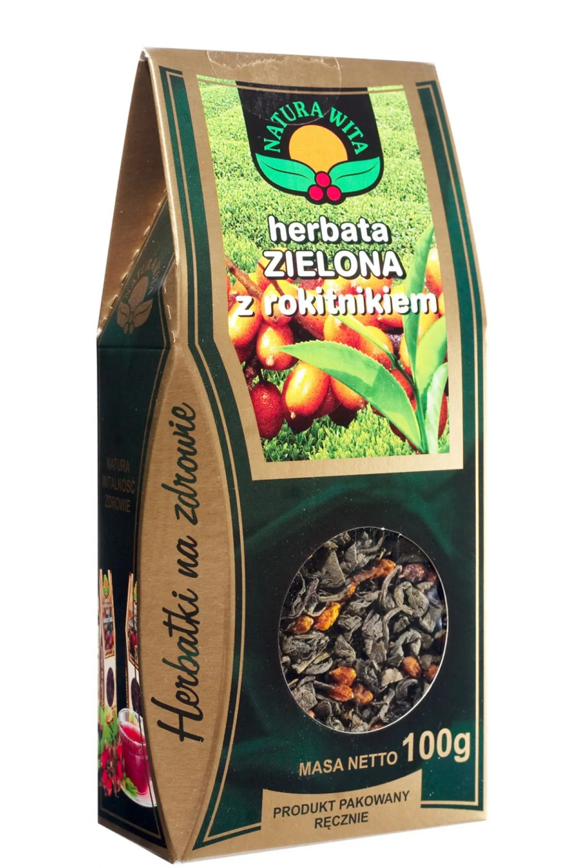 Zielona z rokitnikiem 100g Natura Wita
