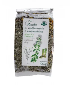 Zioła w nadkwasocie z majerankiem 100g Natura Wita
