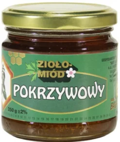 Ziołomiód Pokrzywowy 250g Bartnik Sądecki